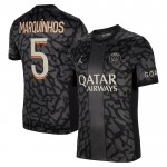 Günstige Fußballtrikots Paris Saint-Germain Marquinhos 5 3rd trikot 2023-24 Kurzarm Günstige Fußballtrikots Paris Saint-Germain Marquinhos 5 3rd trikot 2023-24 Kurzarm